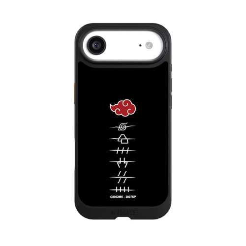 Apple iPhone Air NIVOcore Akatsuki Mitgliedssymbole Schwarz