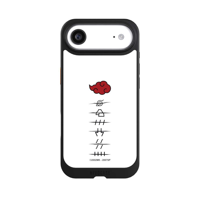 iPhone Air NIVOcore Akatsuki Mitgliedersymbole Weiß