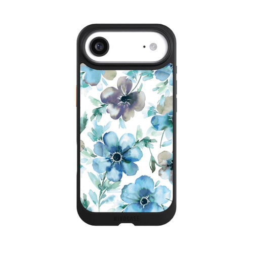 Apple iPhone Air NIVOcore Blaues Blumenmuster Trendy