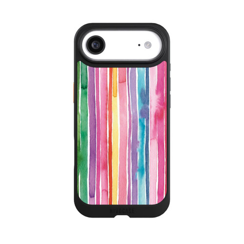 Apple iPhone Air NIVOcore Camouflage Rayures arc-en-ciel