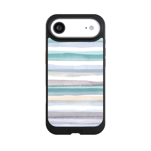 Apple iPhone Air NIVOcore Pastellfarbene Streifen Blau