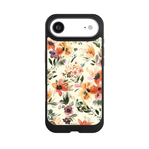Apple iPhone Air NIVOcore Fleurs artistiques d'été Ivoire