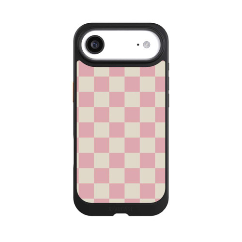 Apple iPhone Air NIVOcore Schachbrett Rosa