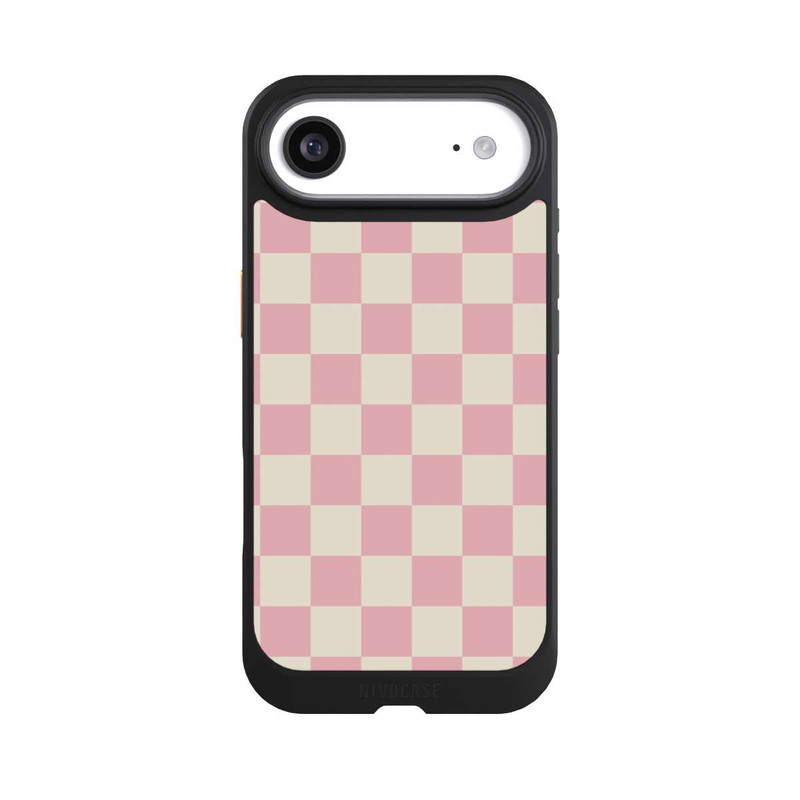 iPhone Air NIVOcore Checkerboard pink