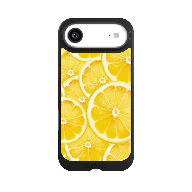 iPhone Air NIVOcore Zitrone Muster