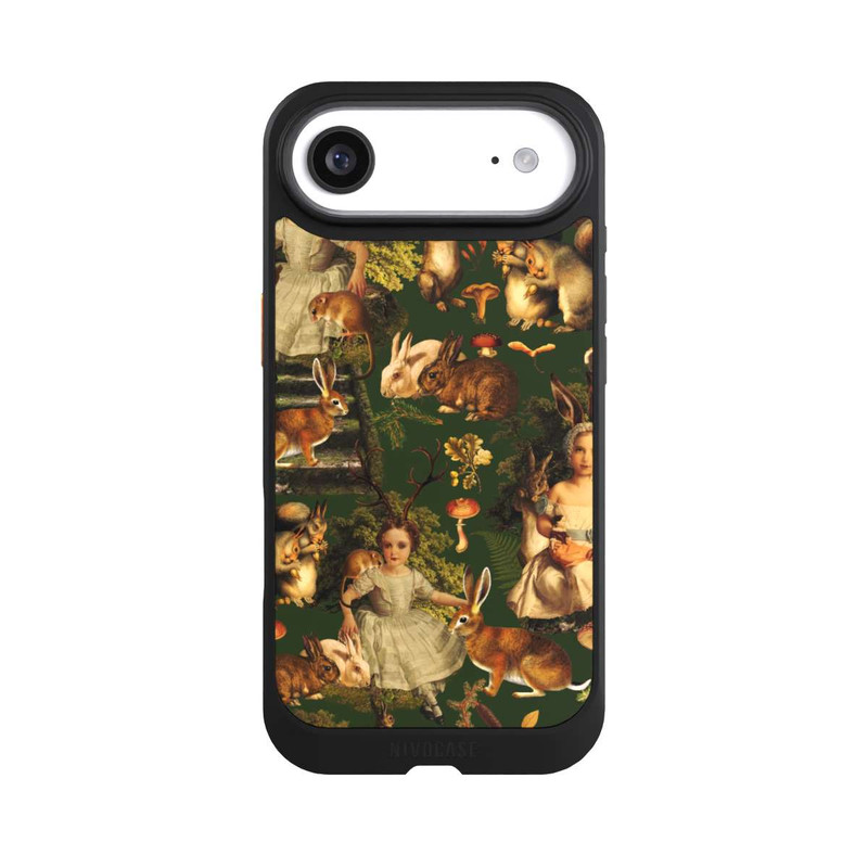 iPhone Air NIVOcore Mädchen und Tiere im Wald