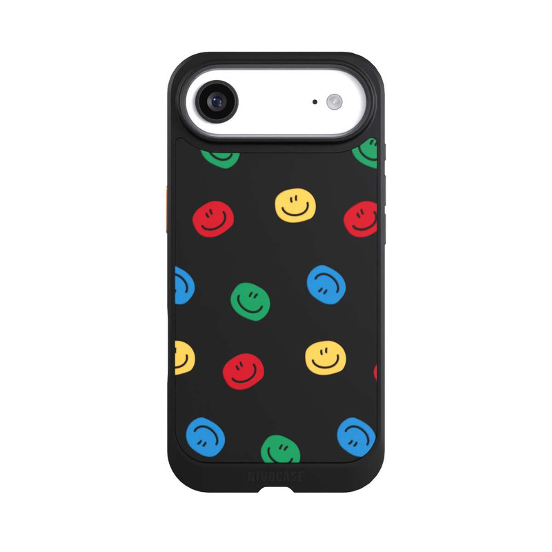 iPhone Air NIVOcore Smile Muster Bunt