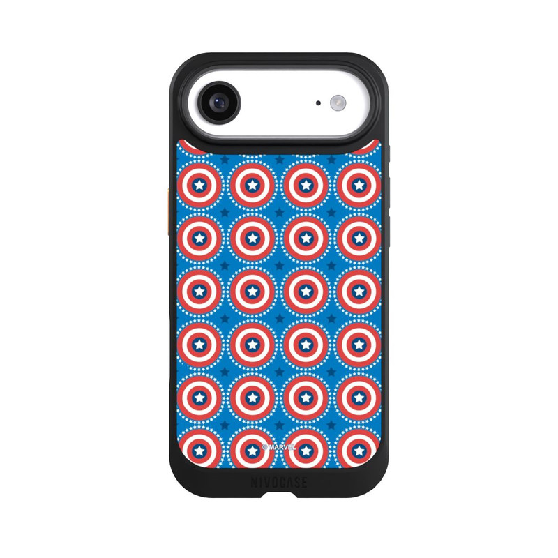 iPhone Air NIVOcore Captain American Shield Pattern