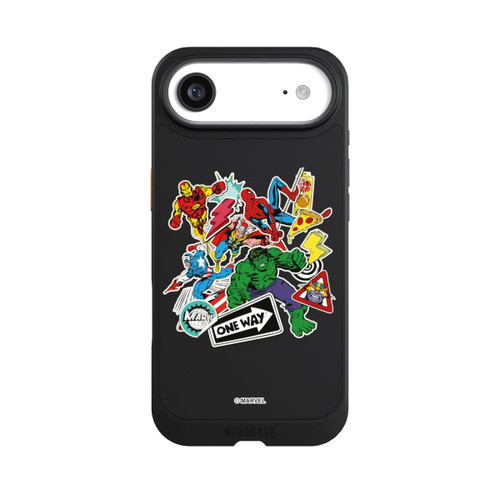 Apple iPhone Air NIVOcore Capitan American Shield Transparent
