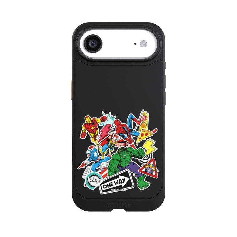 iPhone Air NIVOcore Capitan American Shield Transparent