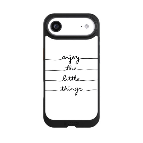 Apple iPhone Air NIVOcore Enjoy The Little Things White