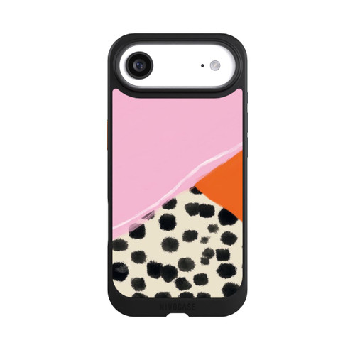 Apple iPhone Air NIVOcore Rosa und Orange Gepunkteter Hintergrund