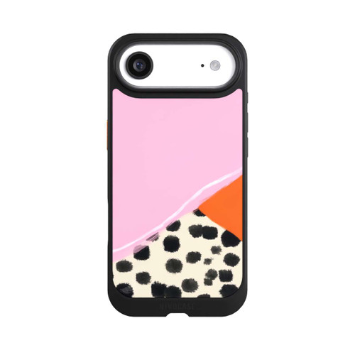 Apple iPhone Air NIVOcore Rosa und Orange Gepunkteter Hintergrund
