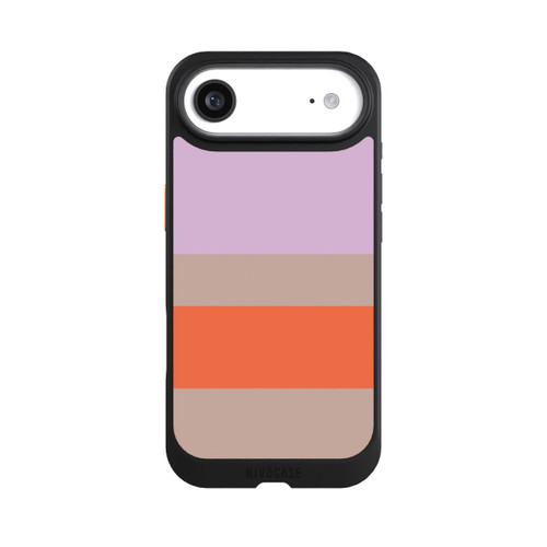 Apple iPhone Air NIVOcore Moca Lila Orange Stripes