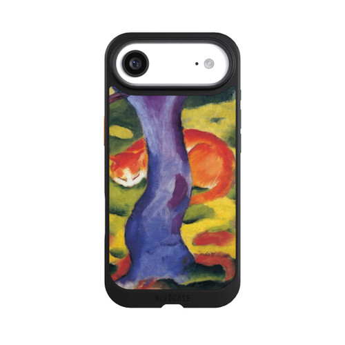 Apple iPhone Air NIVOcore Katze hinter Einem Baum von Franz Marc