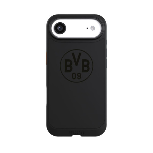 Apple iPhone Air NIVOcore BVB Logo Schwarz Transparent