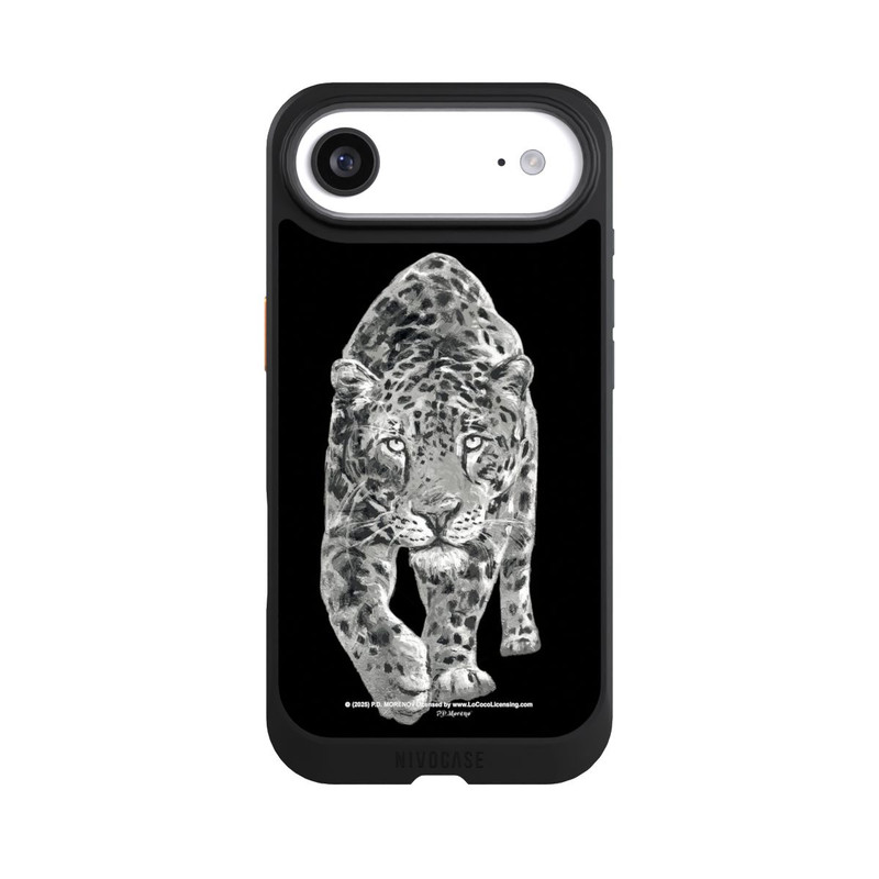 iPhone Air NIVOcore Leopard Schwarz