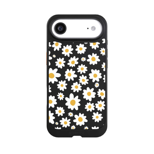 Apple iPhone Air NIVOcore Daisy Flower Seamless Pattern Transparent