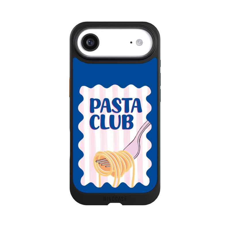 iPhone Air NIVOcore Pasta Club in Blue and Pink
