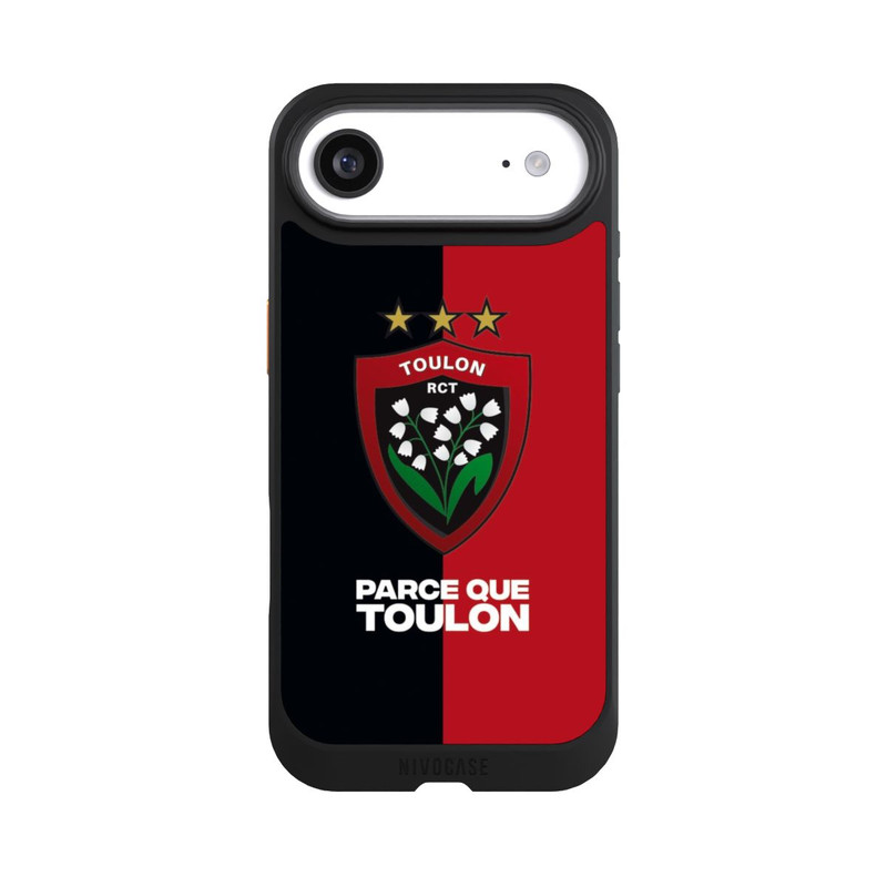 iPhone Air NIVOcore RCT Logo Rouge Noir