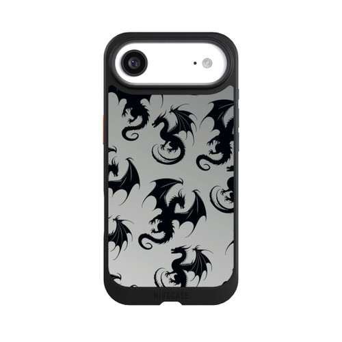 Apple iPhone Air NIVOcore Dragon Pattern Grey