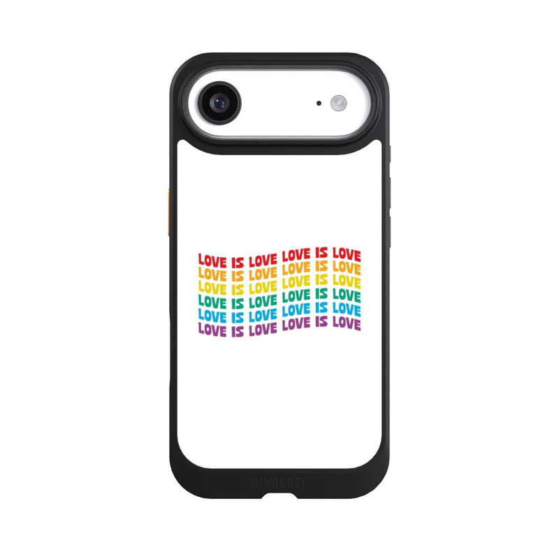 iPhone Air NIVOcore Love is Love Flag