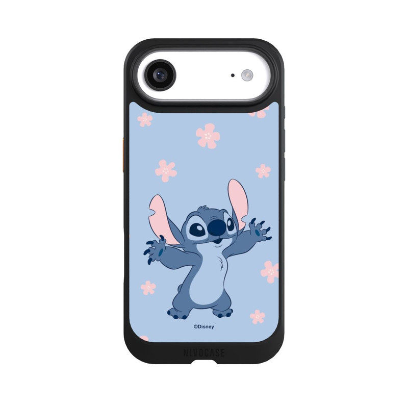 iPhone Air NIVOcore Stitch Pastel Flowers Blue