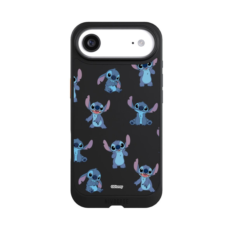 iPhone Air NIVOcore Stitch Faces Pattern Transparent