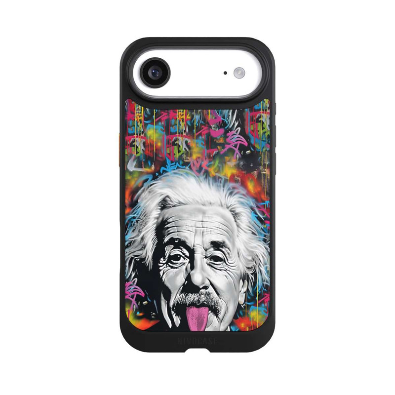 iPhone Air NIVOcore Physiker Bunte Zunge Raus