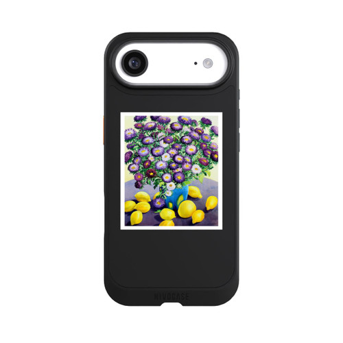 Apple iPhone Air NIVOcore Purple Asters and Lemons by Christopher Ryland