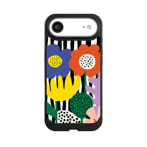 Apple iPhone Air NIVOcore Flowers Striped Background