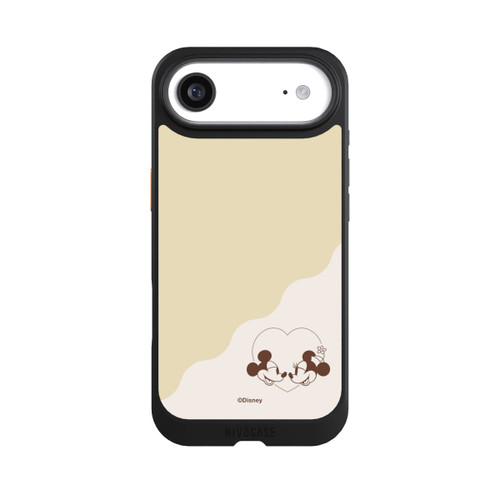 Apple iPhone Air NIVOcore Mickey and Minnie Love Heart Beige