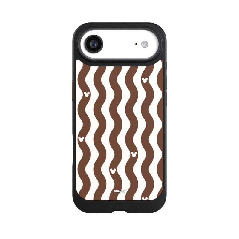 iPhone Air NIVOcore Micky Muster Braune Wellen