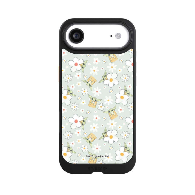 iPhone Air NIVOcore Baby Yoda Flower Pattern