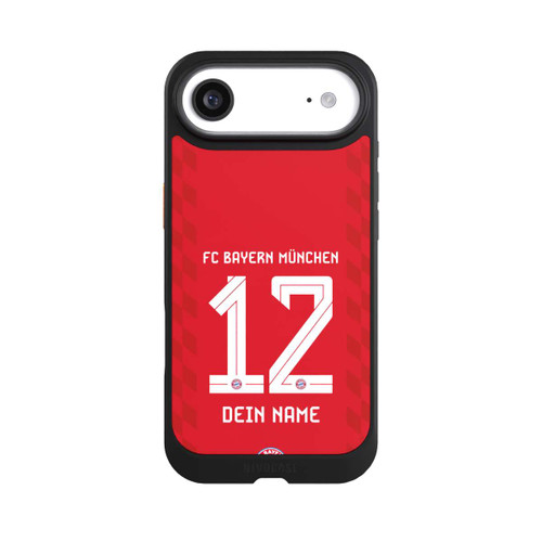 Apple iPhone Air NIVOcore FC Bayern München Trikot Personalisierbar 25-26