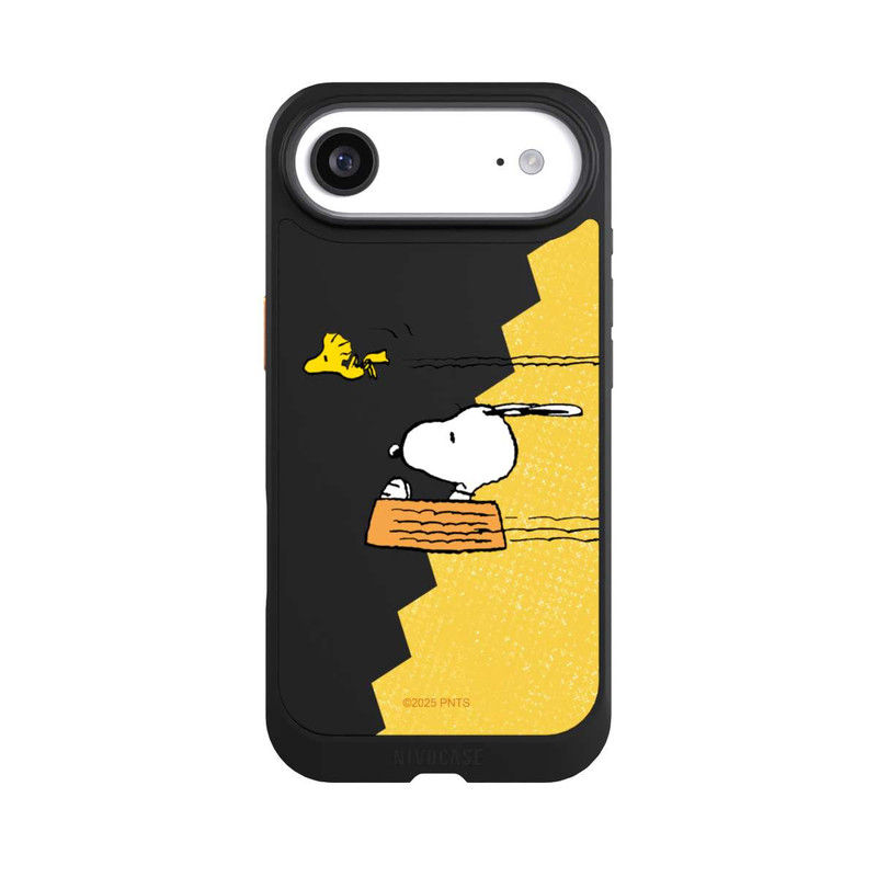 iPhone Air NIVOcore Peanuts-Snoopy und Woodstock Transparent