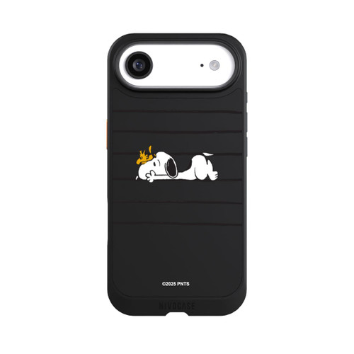Apple iPhone Air NIVOcore Snoopy Woodstock Stripes Peanuts Transparent