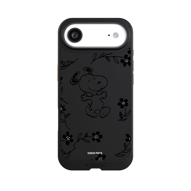 iPhone Air NIVOcore Snoopy und Flowers Transparent