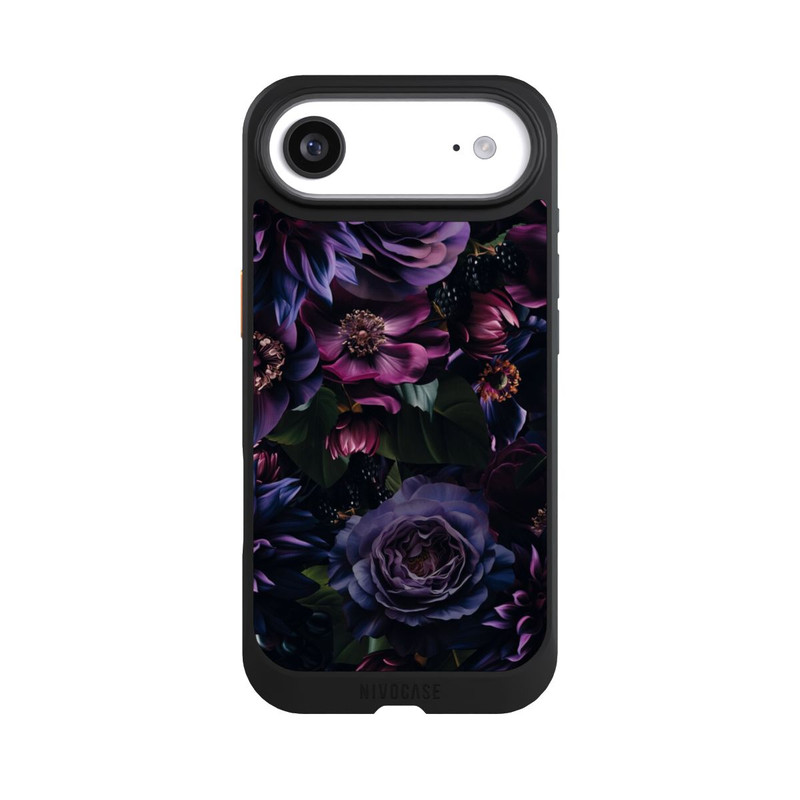 iPhone Air NIVOcore Dunkle Lila Blüten 