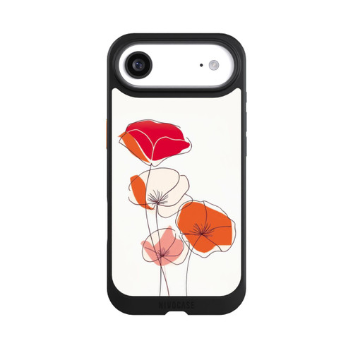 Apple iPhone Air NIVOcore Mohn Line Art