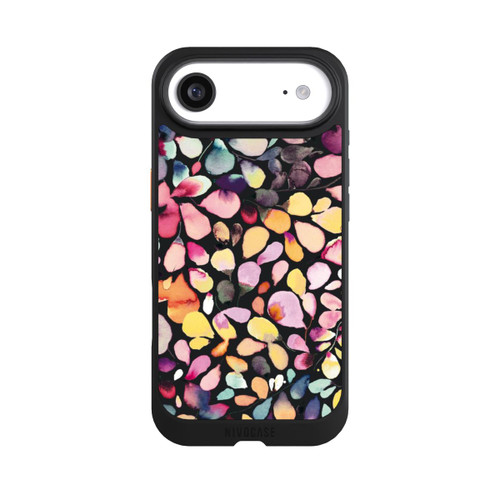 Apple iPhone Air NIVOcore Watercolor Leaves Black