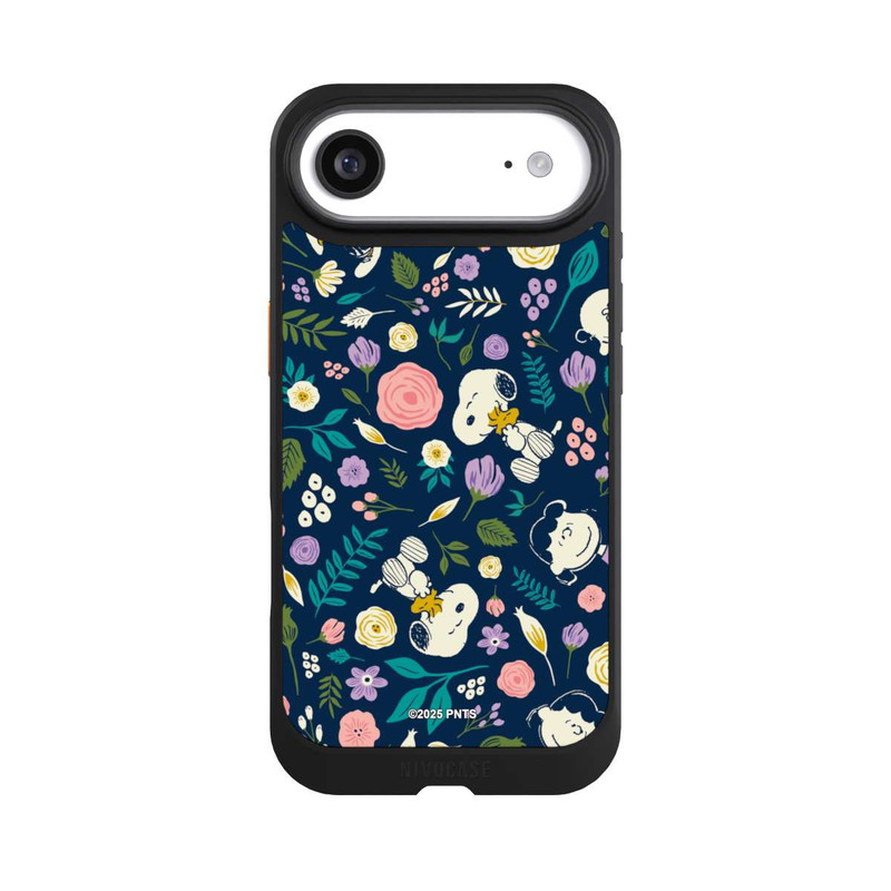 iPhone Air NIVOcore Peanuts Dark Flower Pattern