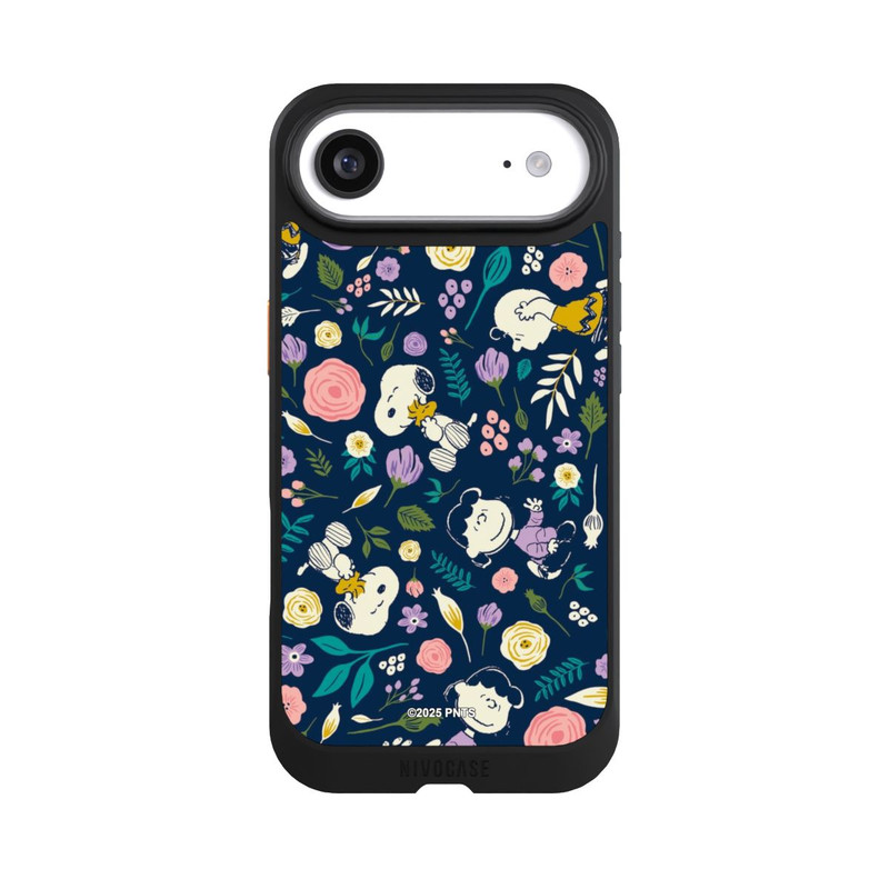 iPhone Air NIVOcore Peanuts Dark Flower Pattern