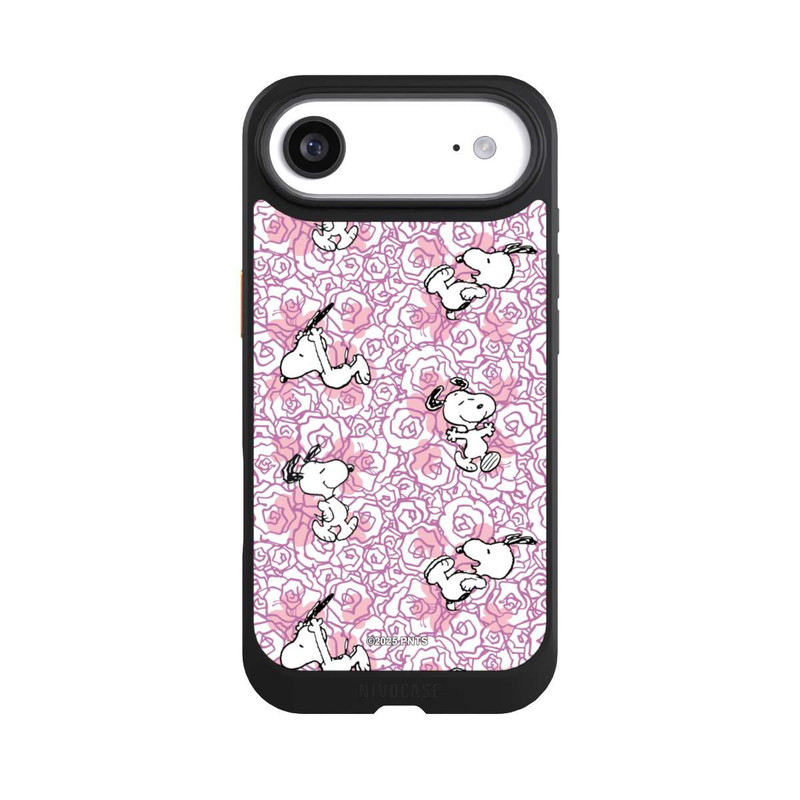 iPhone Air NIVOcore Peanuts Pink Roses Pattern