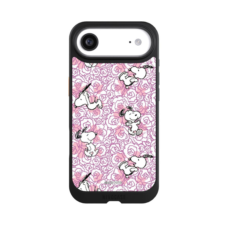 iPhone Air NIVOcore Peanuts Pink Roses Pattern