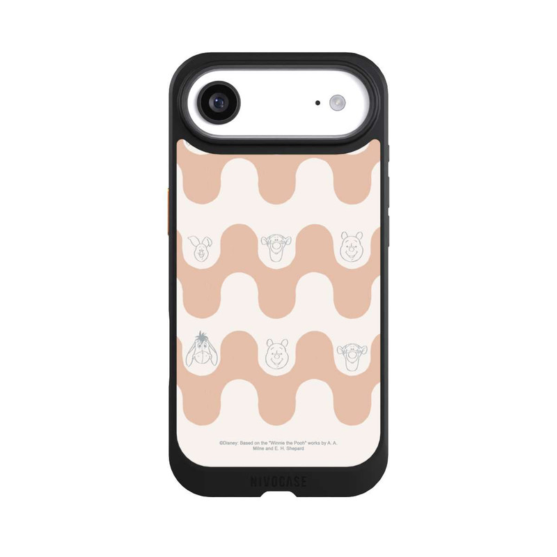 iPhone Air NIVOcore Winnie Puuh und Freunde Wellenmuster