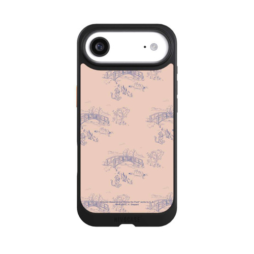 Apple iPhone Air NIVOcore Winnie Puuh Keramik Muster Brücke Pink