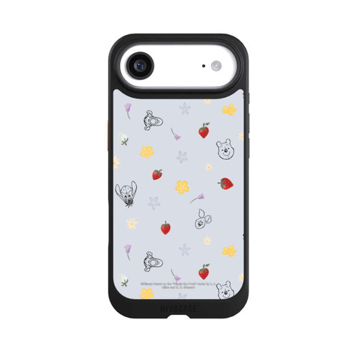 Apple iPhone Air NIVOcore Winnie Puuh und Freunde Erdbeer Muster Blau