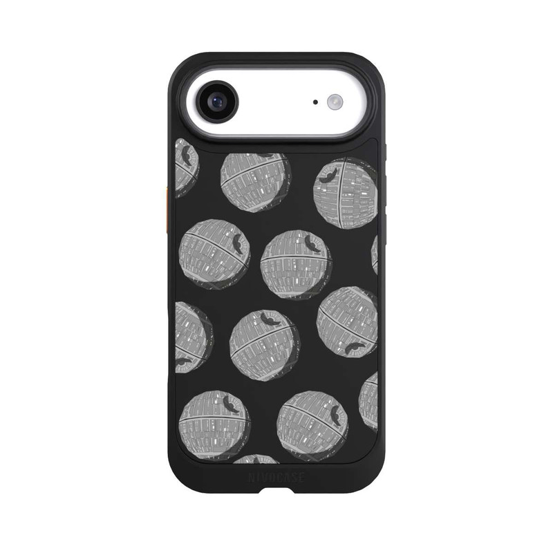 iPhone Air NIVOcore death-star-pattern-transparent