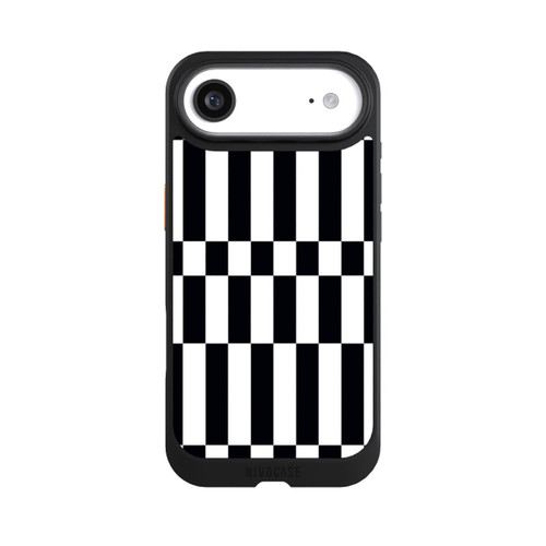 Apple iPhone Air NIVOcore Checked Abstract Bold Black and White Color Block